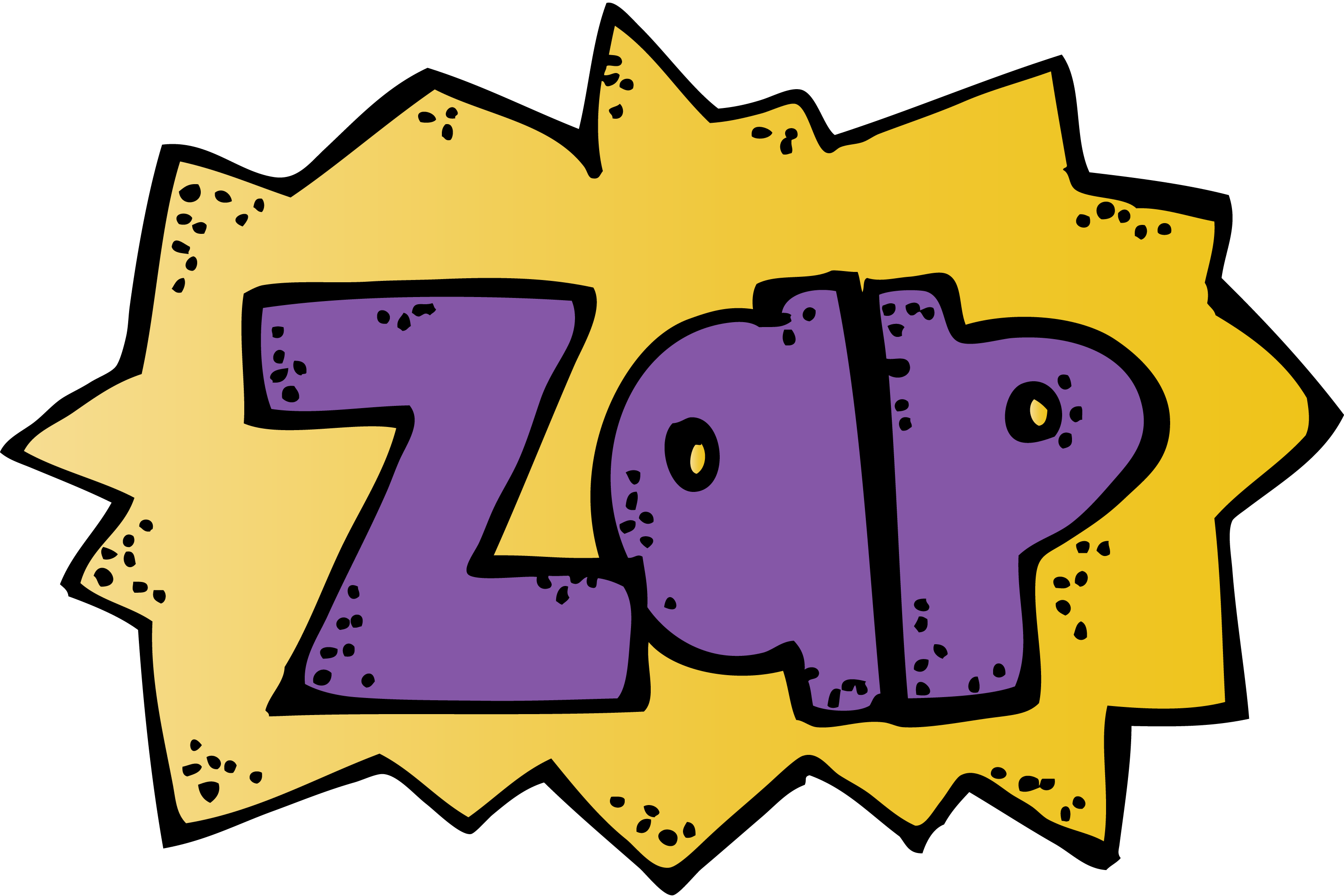 Zap Word Bubble - Melonheadz Words (2999x2000), Png Download