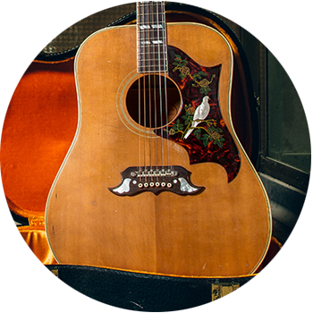Montana - Gibson Acoustic Guitar (350x350), Png Download