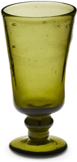 Mouth-blown Wine Glass - Glass (473x630), Png Download