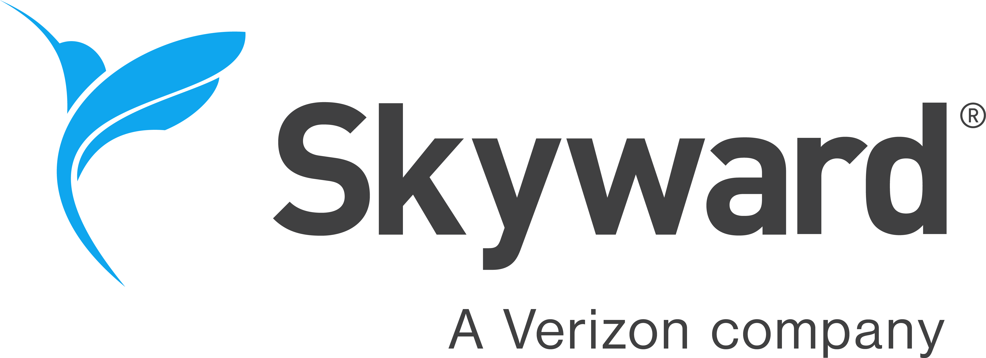 Skyward Verizon Bluegrey - Skyward Drone (4646x1994), Png Download