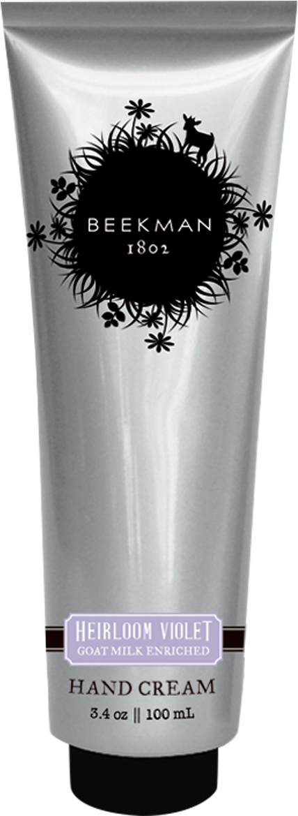 Heirloom Violet Goat Milk Hand Cream - Beekman 1802 Heirloom Violet Goat Milk Hand Cream (1200x1200), Png Download