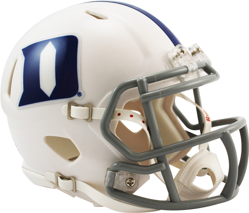 Duke Speed Mini Helmet - Duke Blue Devils Ncaa Mini Speed Football Helmet (900x812), Png Download