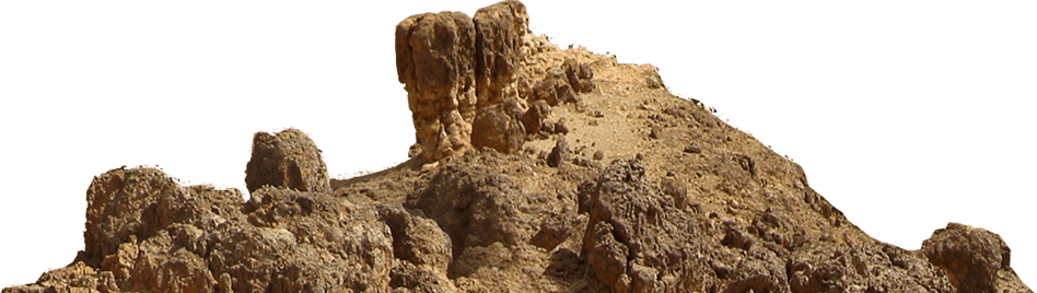 Rocks Png - Sand And Rock Png (948x268), Png Download
