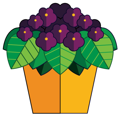 African Violets (432x432), Png Download