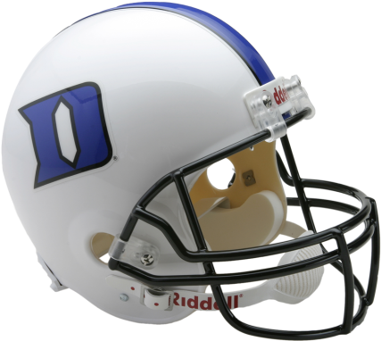 Duke Blue Devils Ncaa Replica Full Size Helmet - Dolphins Football Helmet (475x429), Png Download