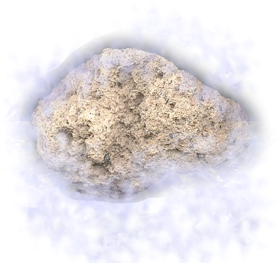 Water Rock2 - Pumice Rock (400x400), Png Download