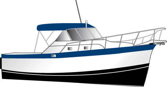 Lures-alure 30 Ft - Yacht (565x293), Png Download