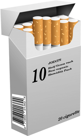 Image Image Image Image Image Image - Cigarette Box (316x500), Png Download