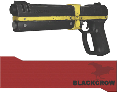 Pic Blackcrow - Eye Divine Cybermancy Pistol (416x352), Png Download