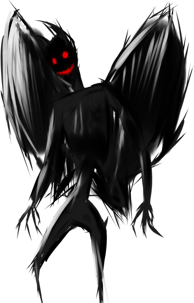 Mothman By Scaredyash006 Pluspng - Moth Man Png (752x1063), Png Download