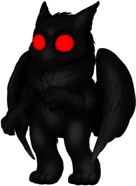 Villager - Mothman - Mothman (319x400), Png Download