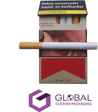 Cigarette Boxes Cardboard - Custom Music Packaging (400x400), Png Download