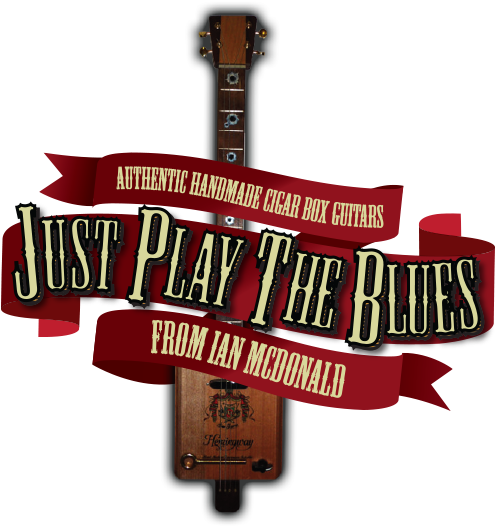 “ian Mcdonald's Handmade Instruments Are A Brilliant - Cigar Box Guitar Logo (557x570), Png Download