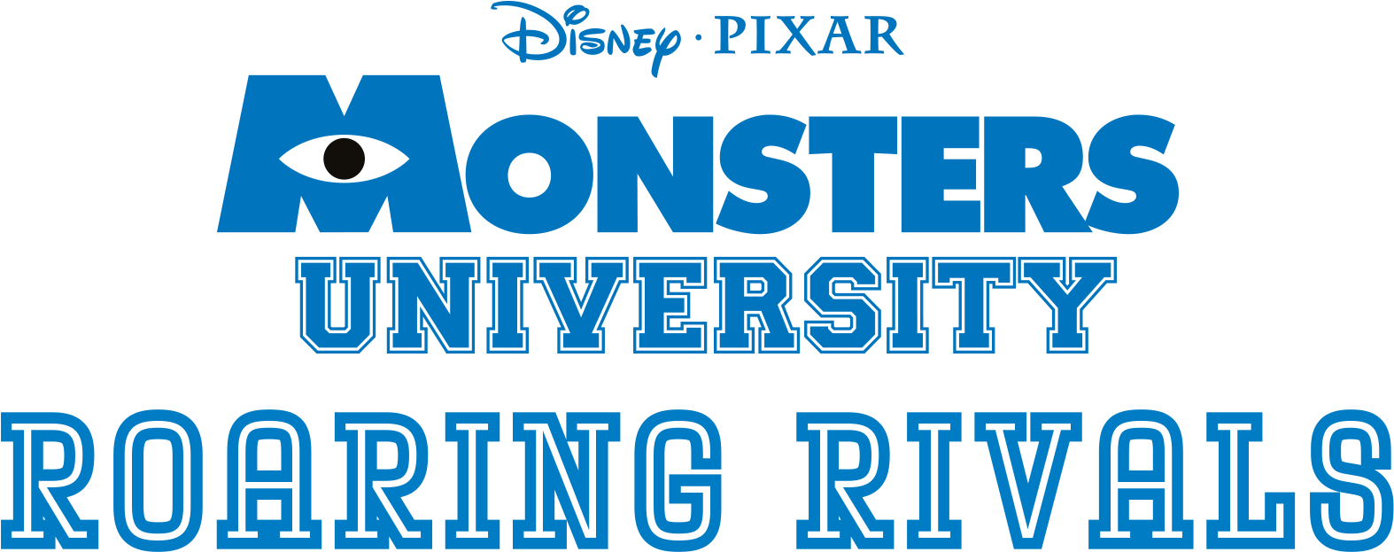 Roaring Rivals - Monsters University Character (2048x1024), Png Download