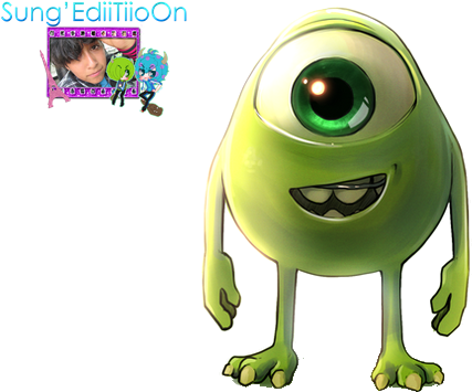 Sungediitiioon ♪♪ ♪♪ ♪♪ - Monsters University Mike Baby (656x530), Png Download