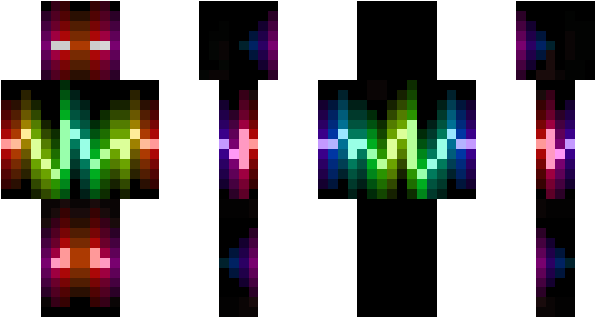 Minecraft Skin Mothman - Black Panther Skins For Minecraft (600x348), Png Download