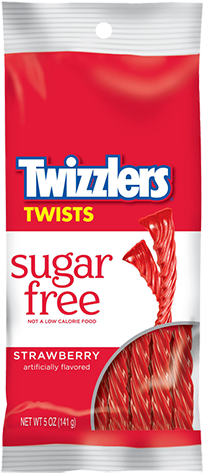 Twizzlers Sugar Free Strawberry Licorice Twists - Sugar Free Twizzlers (500x500), Png Download