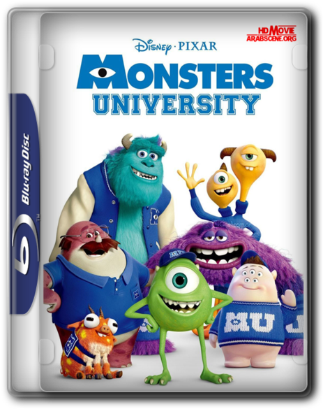 [torrent] - Monsters - University - - 1080p - Bluray - Disney Pixar Monsters University (466x600), Png Download