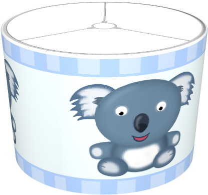 Cute Koala Bear Shade In Blue - Koala Birthday (674x516), Png Download