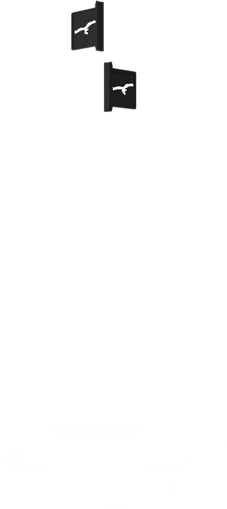 Signature Series Side Mount Rectangular Street Sign - Sign (550x1200), Png Download