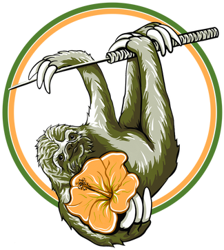 Welcome To Sloth Around Community Acupuncture & Wellness - Sloth Around Community Acupuncture (338x378), Png Download