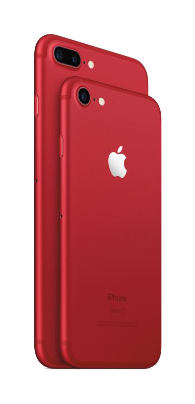 Iphone 7 128gb - Iphone 7 And 7 Plus Red (800x800), Png Download