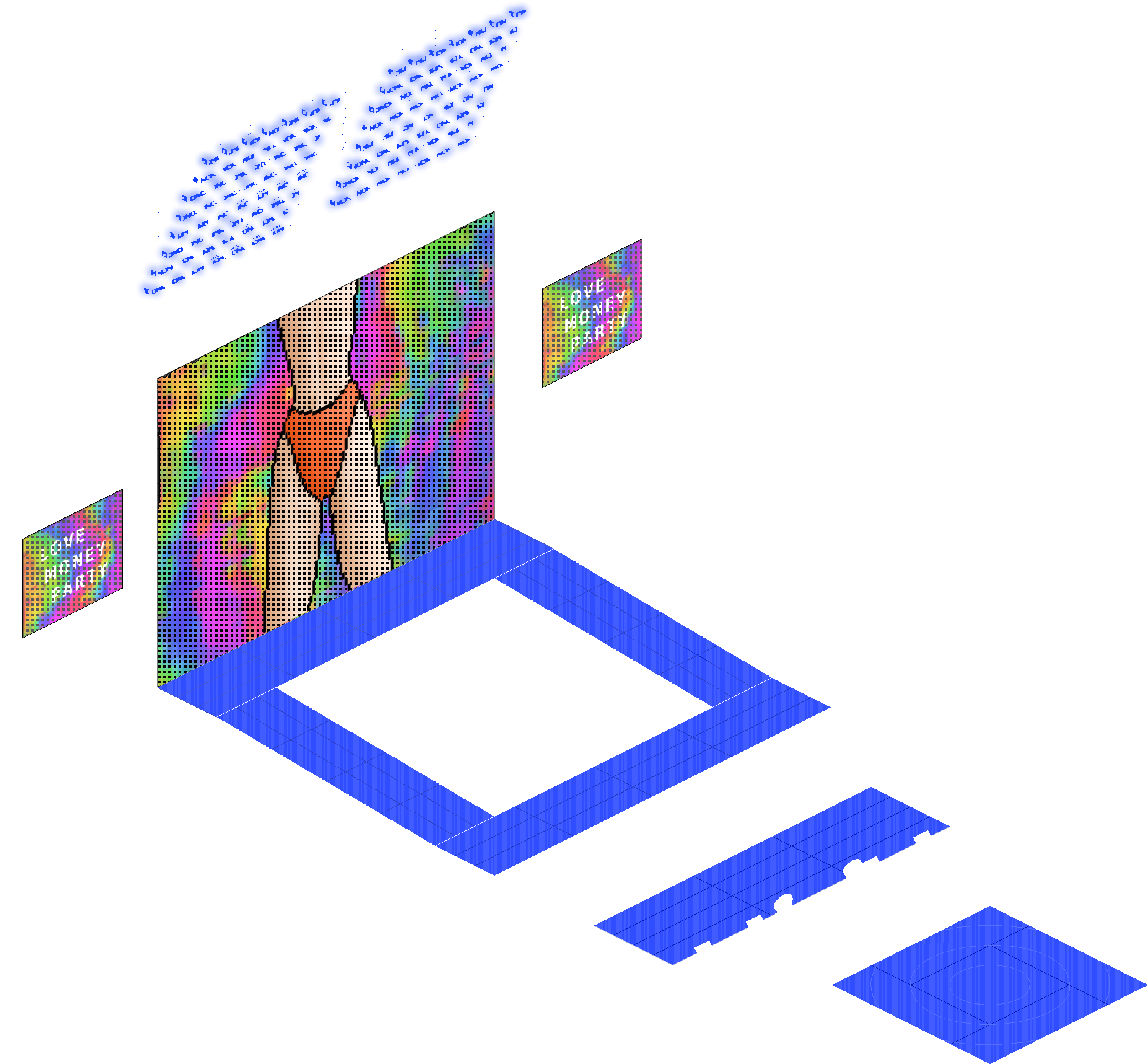 Love Money Party - Graphic Design (4430x2837), Png Download