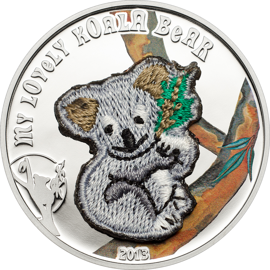 My Lovely Koala Bear - Coin (910x910), Png Download