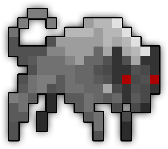 Feral Wolf - Sheep (540x540), Png Download