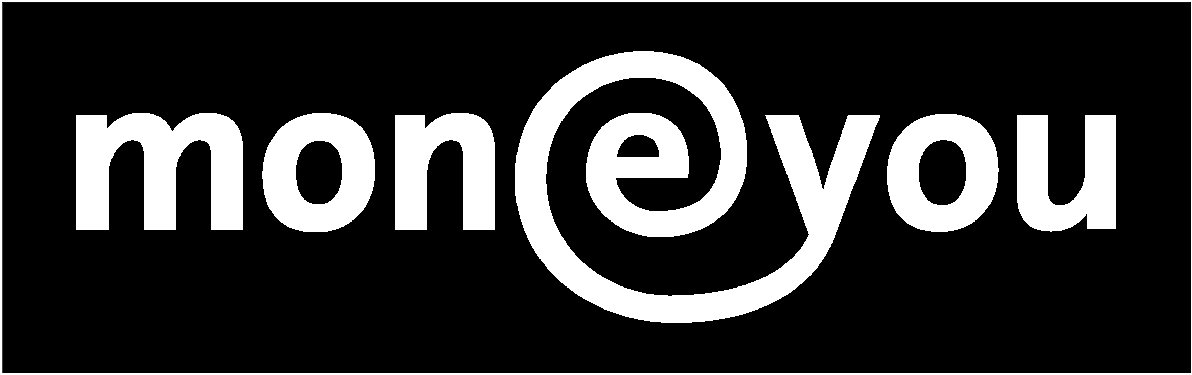 Moneyou Logo Black And White - Money You (2400x2400), Png Download