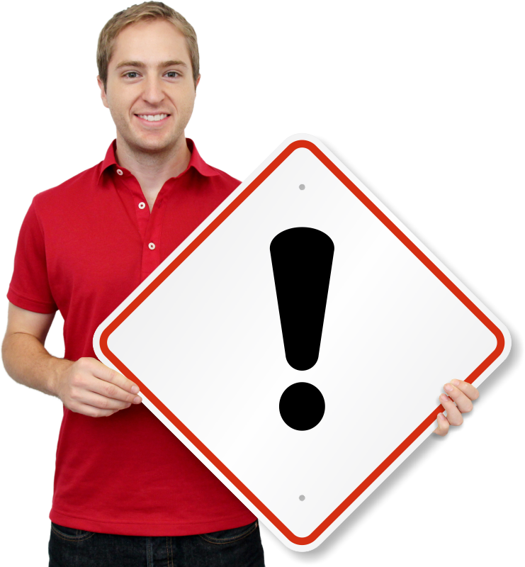 Ghs Exclamation Mark Pictogram Iso Sign - Campgroundsigns Camping Trailer Symbol Sign 24 X (741x800), Png Download