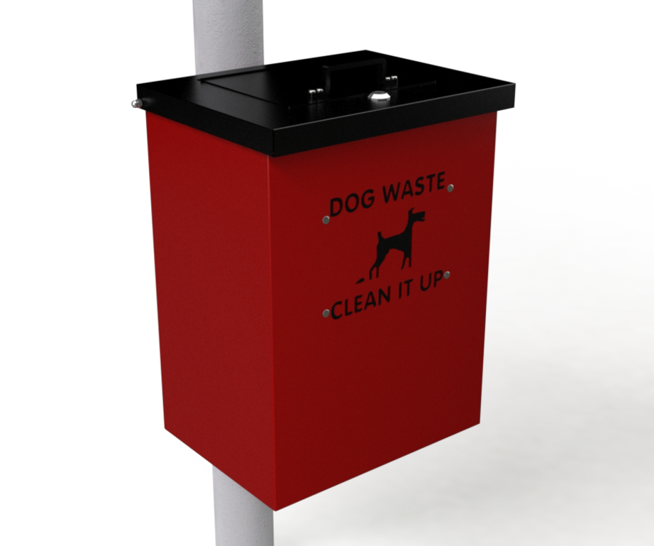 50l Dog Waste Bin - - Waste Container (922x769), Png Download