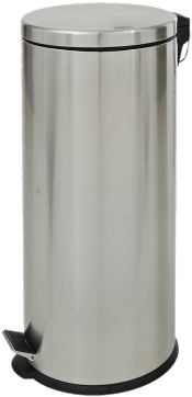 Bin Pedal Metallic - ถัง ขยะ ส แตน เล ส 30 ลิตร (400x400), Png Download