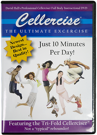 Trampoline Workout - Cellercise The Ultimate Exercise Dvd By David Hall (500x500), Png Download