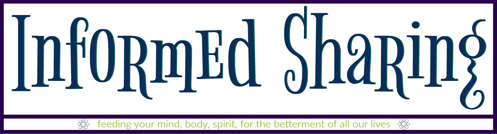 Informed Sharing - Electric Blue (1589x429), Png Download