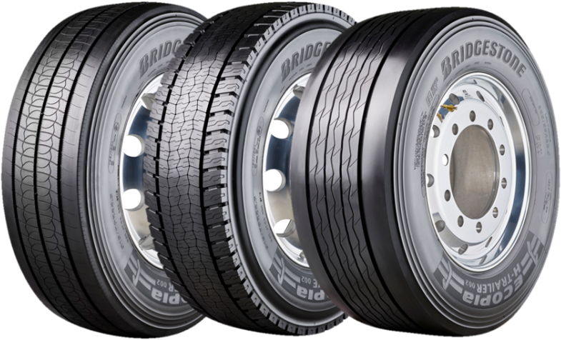 New Bridgestone Ecopia H002 Tyres - Ecopia H Trailer 002 (800x502), Png Download