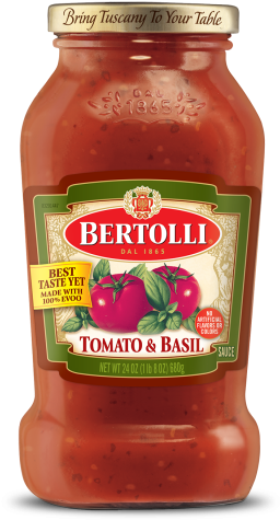 Bertolli Tomato Sauce (480x480), Png Download