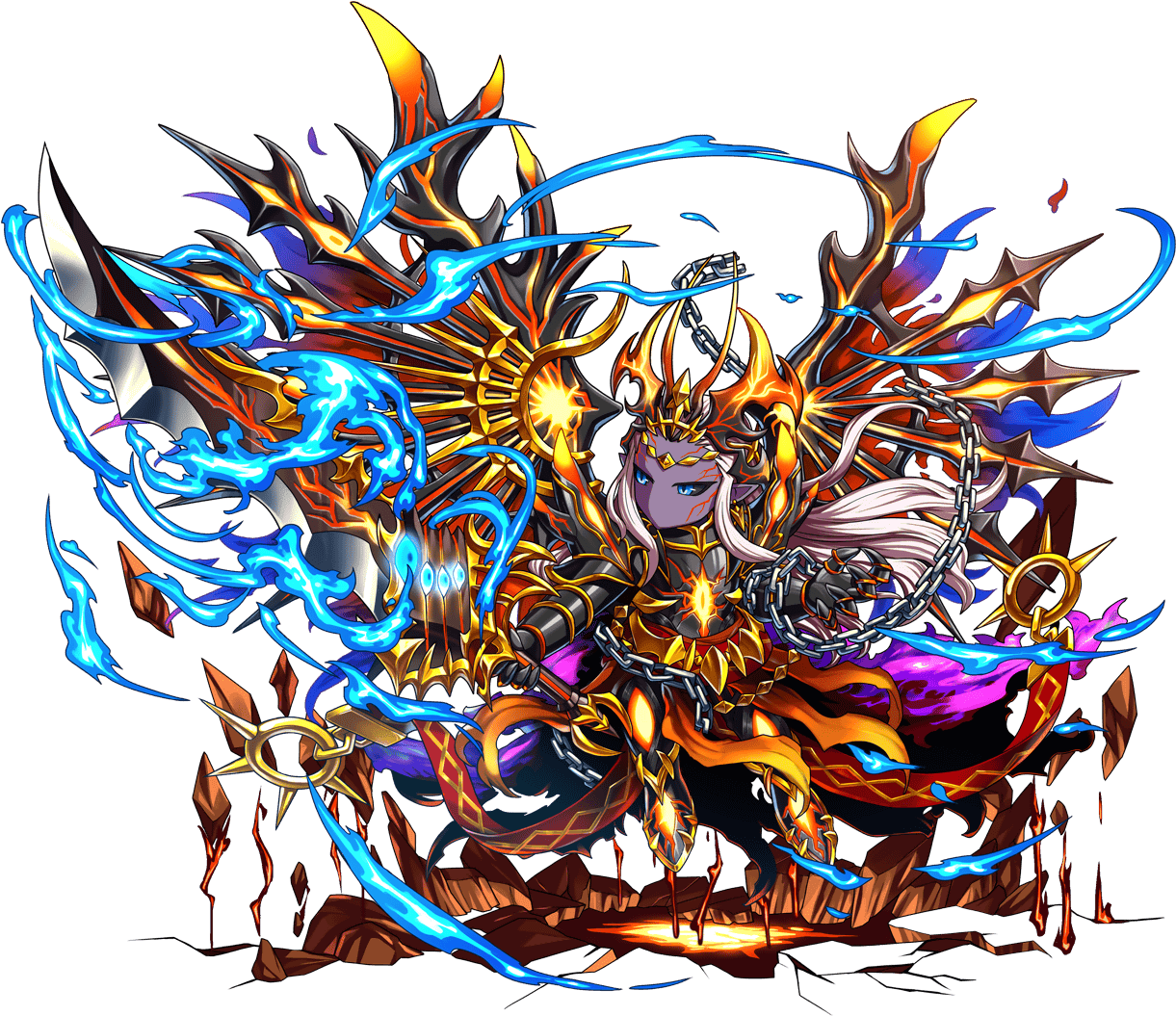 Image Black And White Stock Brave Drawing - Brave Frontier Alpha Omni (1240x1074), Png Download