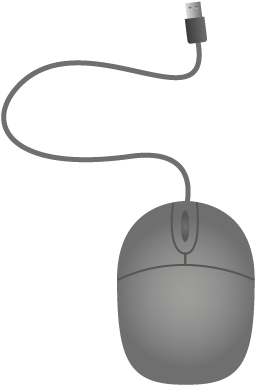 Usb Mouse - Mouse (600x500), Png Download