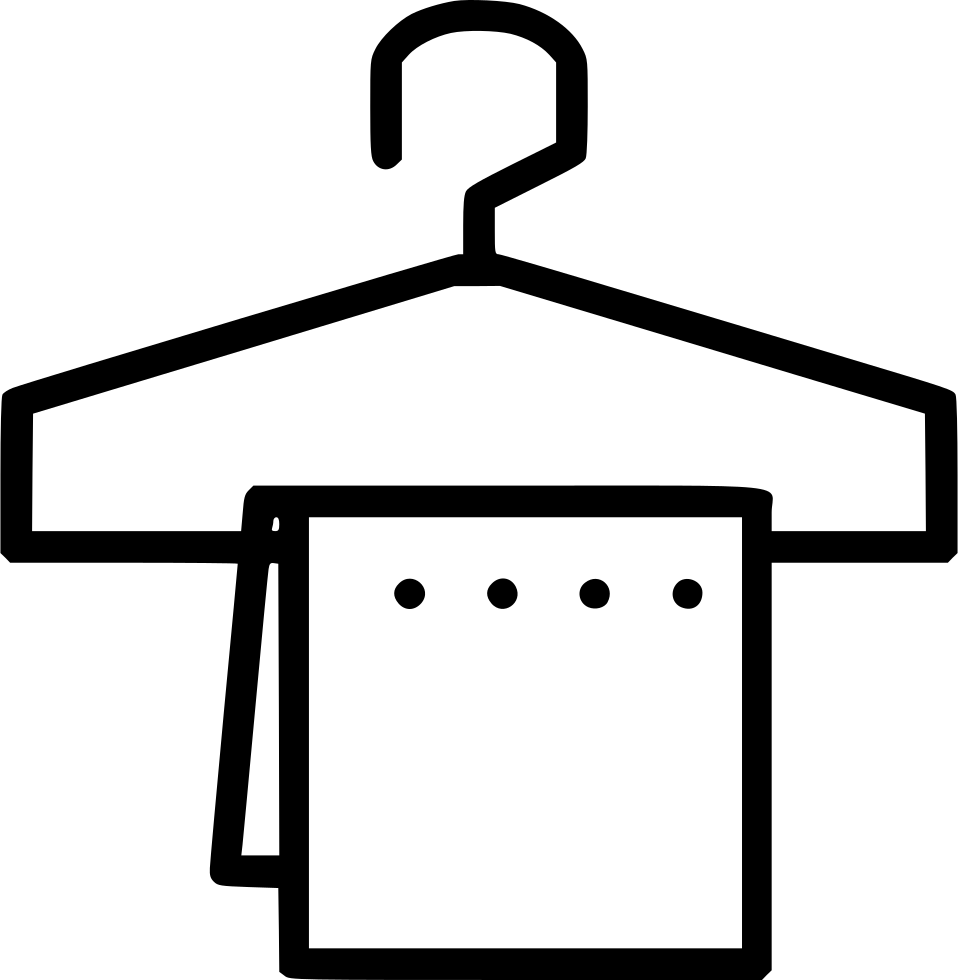 Clothes Hanger - - Euclidean Vector (958x980), Png Download