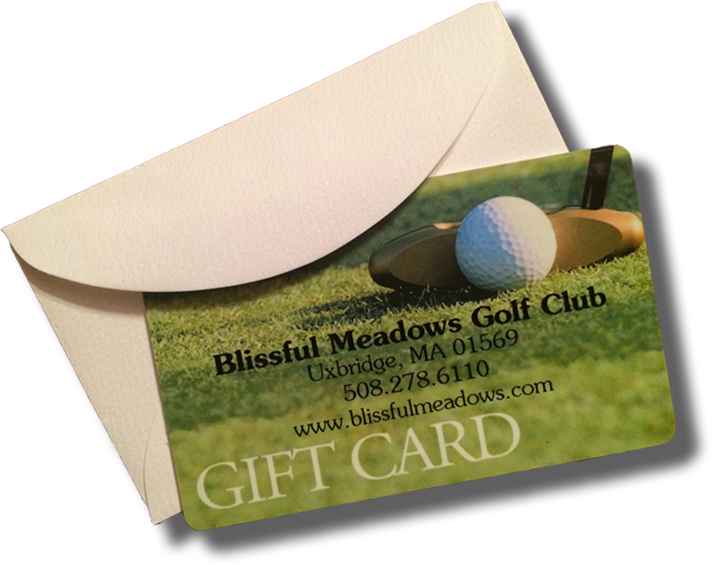 Gift Cards May Be Used For All Purchases Made In The - Blissful Meadows Golf Club (712x565), Png Download