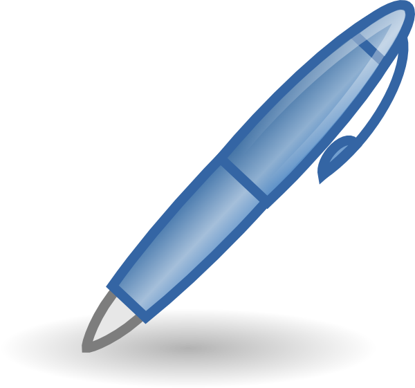 Download - Writing Pen Gif Png (600x561), Png Download