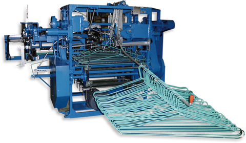 Automatic Clothes Hanger Forming Machine, Wire Hanger - Automatic Plastic Clothes Hanger Machine (480x279), Png Download