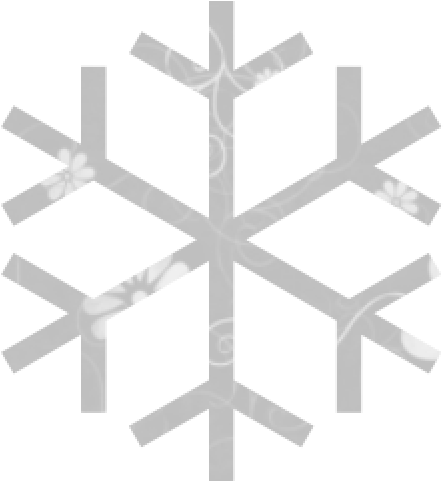 Snowflake Clipart Simple - Basic Snowflakes Clip Art Black And White (640x480), Png Download