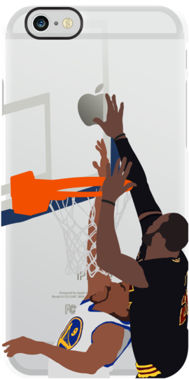 Lebron Block Phone Case (385x600), Png Download