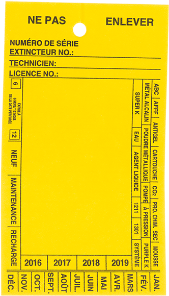 French Blank Servive Tag, Yellow - Orange (700x700), Png Download