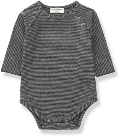 1 In The Family Body Jon Anthracite In Konfetti Kids - Infant Bodysuit (480x480), Png Download