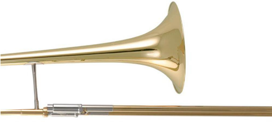 Trombone (536x620), Png Download