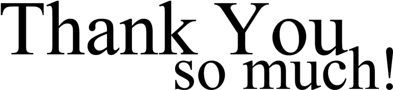 For 30 Years Of Dedicated Service To Our Children's - Thank You So Much Logo (800x214), Png Download