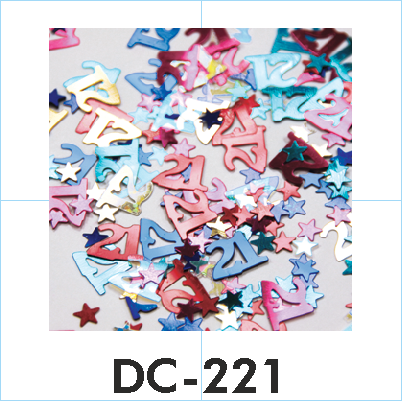 Gefunden In Konfetti - Age 21 Multi-coloured Confetti (402x401), Png Download
